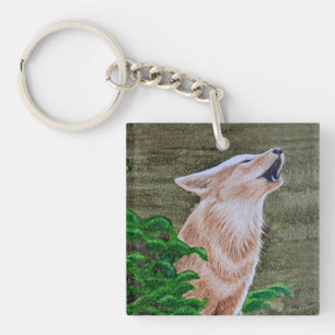Llavero Howling Coyote