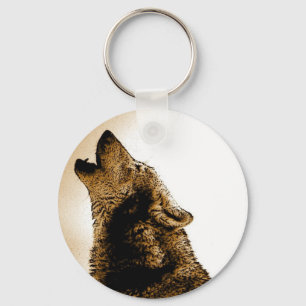 Llavero Howling Wolf