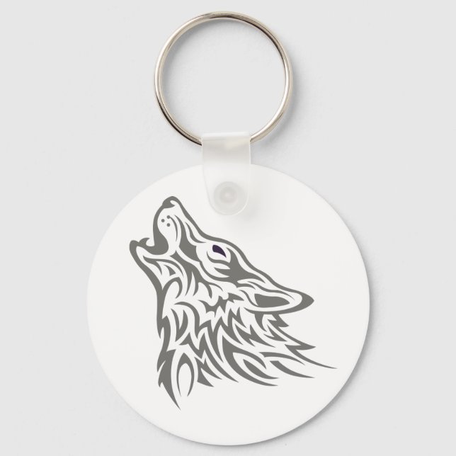 Llavero Howling Wolf (Anverso)