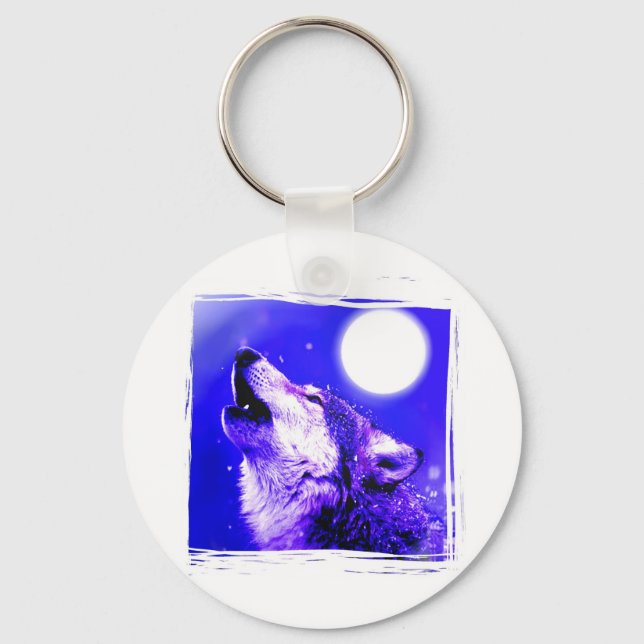 Llavero Howling Wolf (Anverso)