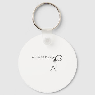 Llavero Hoy en día, Sad Stickman Golfer me da gracia