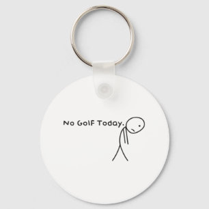 Llavero Hoy en día, Sad Stickman Golfer me da gracia