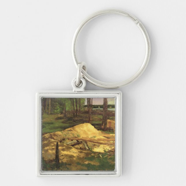 Llavero Hoyo del serrín, 1876 (Frente)