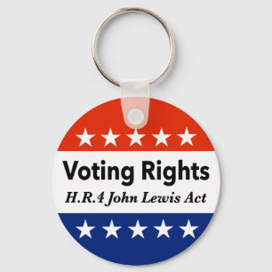 Llavero HR4 Ley de derechos de voto de John Lewis