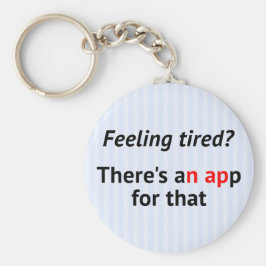 Llavero Hucha de franja de texto divertida