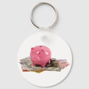 Llavero Hucha y dinero
