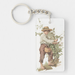 Llavero Huckleberry Finn que escoge la litografía de las