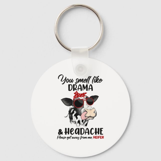 Llavero Hueles a Drama y al Sol Naciente de Vaca (Anverso)