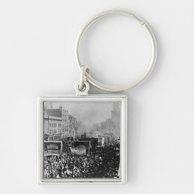 Llavero Huelga de muelle de Londres, 1889 (Frente)