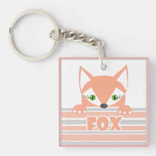 Llavero Huella de juguete infantil para niños de Fox ilust