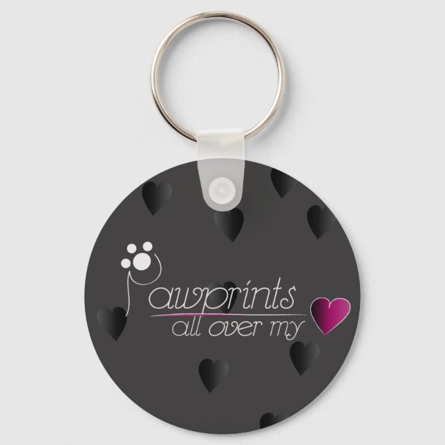 Llavero Huellas de acceso - cadena de claves (Anverso)