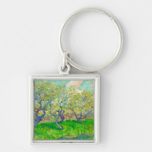 Llavero Huerto en flor de Vincent van Gogh