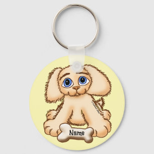 Llavero Hueso de perro pimienta