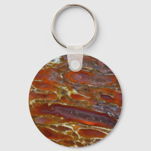 Llavero Hueso Petrificado de dinosaurio