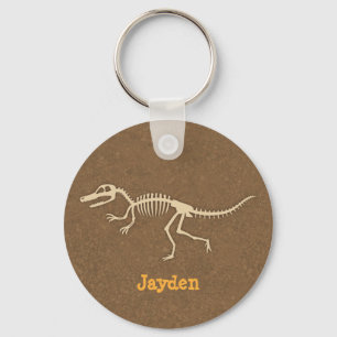 Llavero Huesos de Dinosaurio Velociraptor Geniales para Ni