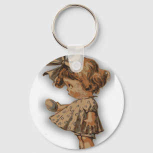 Llavero huevo antiguo de pascua