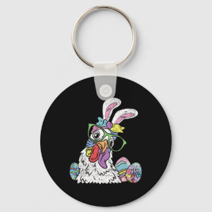 Llavero Huevo de pollo Caza de Pascua Bunny Ears Farm Anim