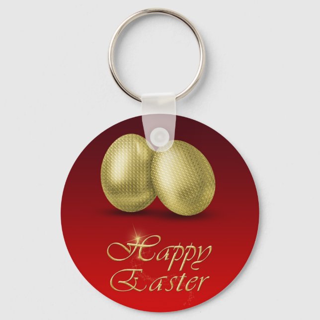Llavero Huevos de Pascua Dorada - Keychain