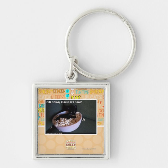 Llavero ¿Huevos scawy de la película de Iz de ahora? (Frente)