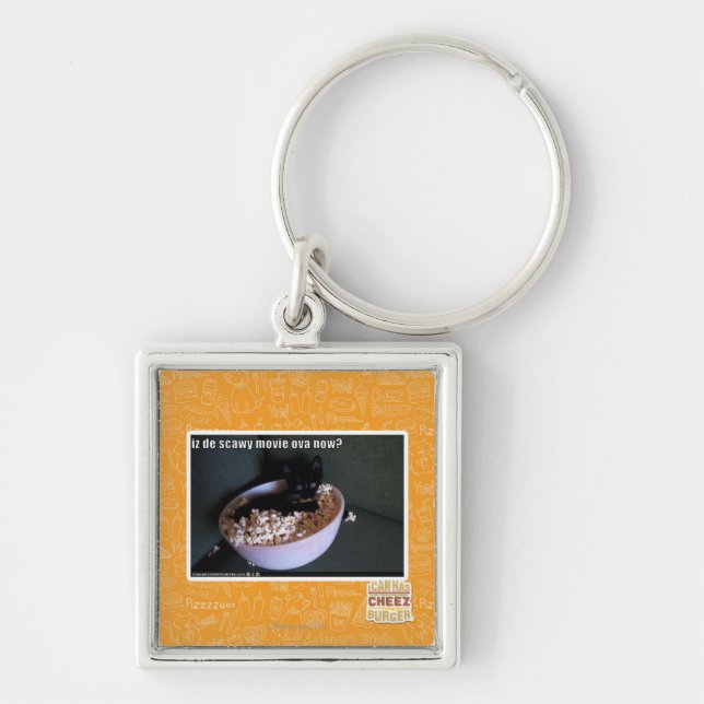 Llavero ¿Huevos scawy de la película de Iz de ahora? (Frente)