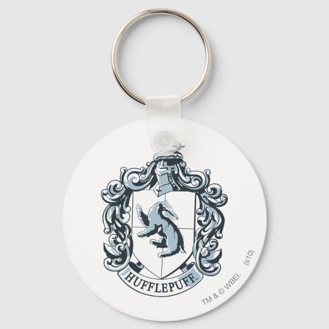 Llavero Hufflepuff Escudo Azul (Anverso)
