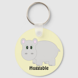 Llavero Huggable del hipopótamo