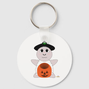 Llavero Huggable Witch White Sheep