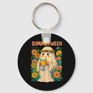 Llavero Hugvyn Halloween Summerween Retro Ghost Beach Spoo