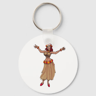 Llavero Hula Chica Keychain