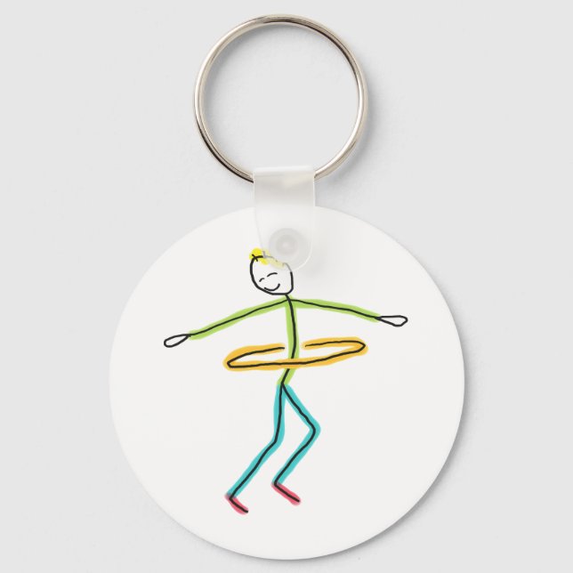 Llavero Hula Hooping (Anverso)