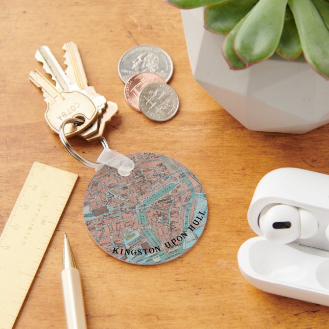 Llavero Hull, Inglaterra Vintage Keychain (Escritorio )