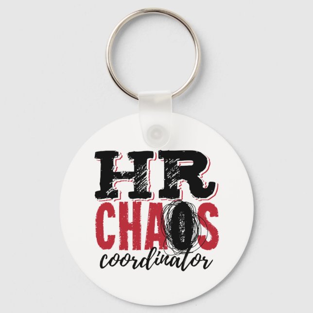 Llavero Human Resources HR Chaos Coordinator (Anverso)