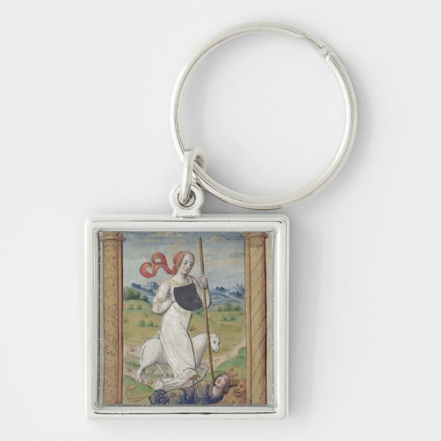 Llavero Humildad contra orgullo (Frente)