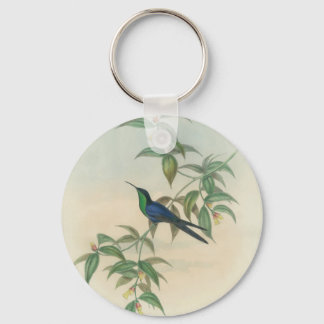 Llavero Hummingbird verde y azul