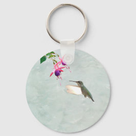 Llavero Hummingbird y Fuschia