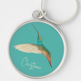 Llavero Hummingbirds Turquesa personalizado