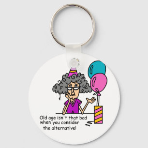 Llavero Humor alternativo de cumpleaños