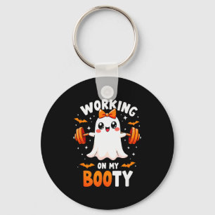 Llavero Humor Boo Trabajando En Mi Trasero Gimnasio Fitnes