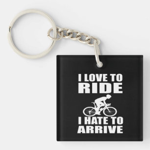 Llavero Humor de Bicicleta de Montaña - Cita de Ciclismo -
