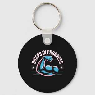 Llavero Humor de gimnasia divertida motivacional biceps ga