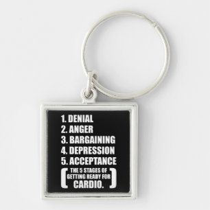 Llavero Humor de gimnasio - Cardio