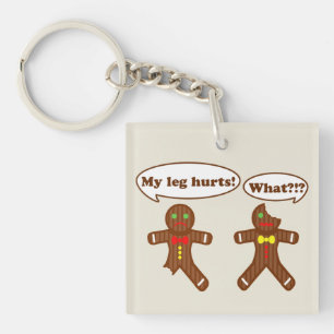 Llavero Humor de Gingerbread de Navidad