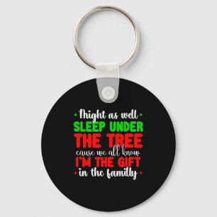 Llavero Humor de Navidad Hombres Mujeres Persona Favorita