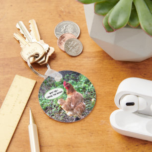 Llavero Humor de pollo