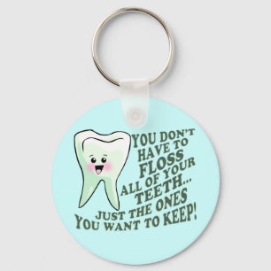 Llavero Humor del higienista dental del dentista
