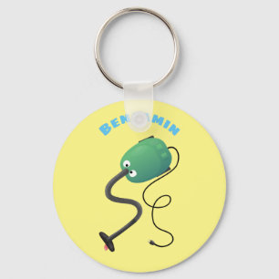 Llavero Humor del personalizado de aspiradora de cuajo