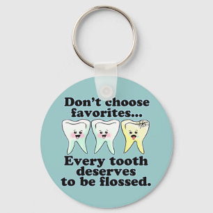 Llavero Humor dental divertido