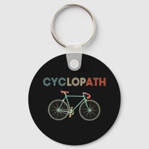 Llavero Humor divertido ciclista de bicicleta Cyclopath