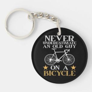 Llavero Humor Divertido de Ciclista en Bicicleta