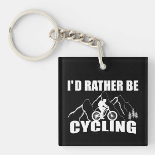 Llavero Humor en Bicicleta de Montaña - Ciclismo Divertido